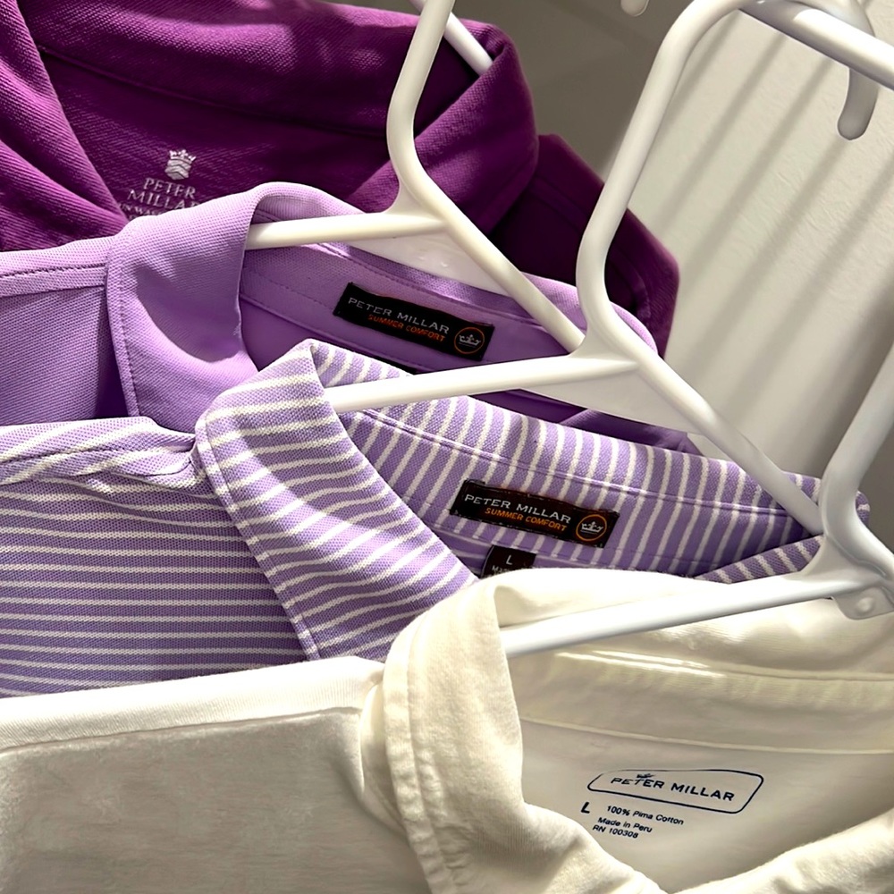 4 -Peter Millar collar shorts